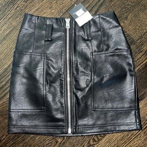 TopShop Leather Skirt